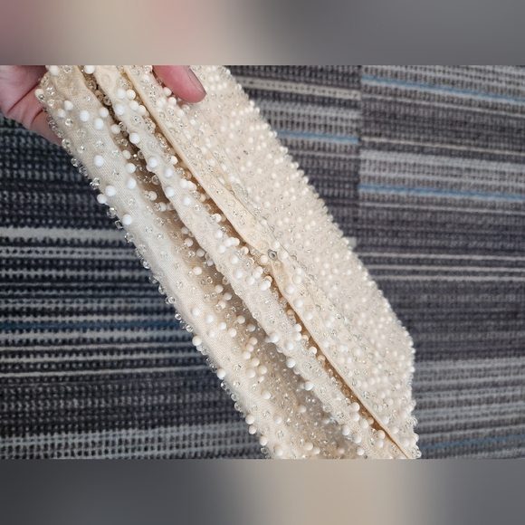 Vintage Corde-Bead By Lumered Hand Beaded Clutch Wallet Made in USA - Picture 3 of 14